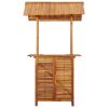 Bar Table Natural wood Solid acacia wood High Table Durable