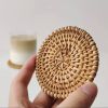 Rattan Coasters; Table DÃ©cor Set of 6