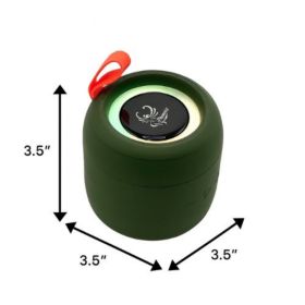 Portable, Wireless Bluetooth Speaker (Option: Green)